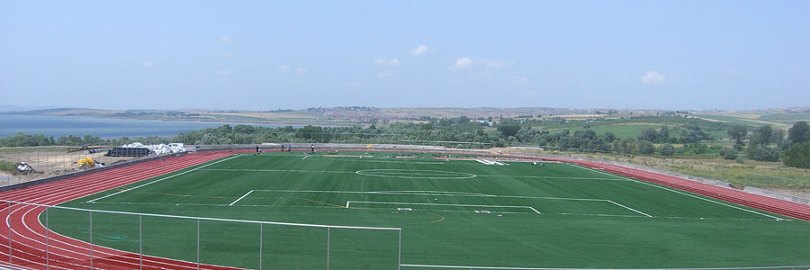 Suni Çim Futbol Saha Yapımı