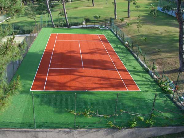 Suni Çim Tenis Kort Yapımı, Tenis Kort Yapımı